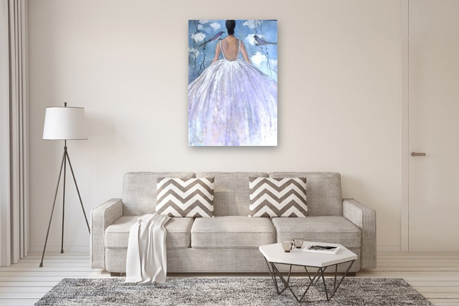 Head in the Clouds by Mary Pratt |  In Room View of Artwork 