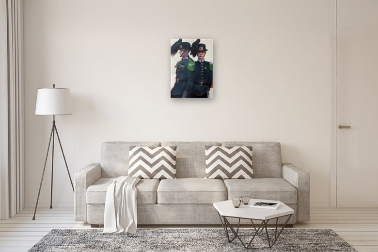 Norwegian Guard by Nicholas Robertson |  In Room View of Artwork 