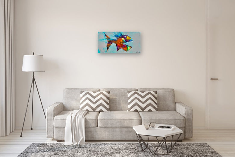 Bite Me by Allen Wittert |  In Room View of Artwork 