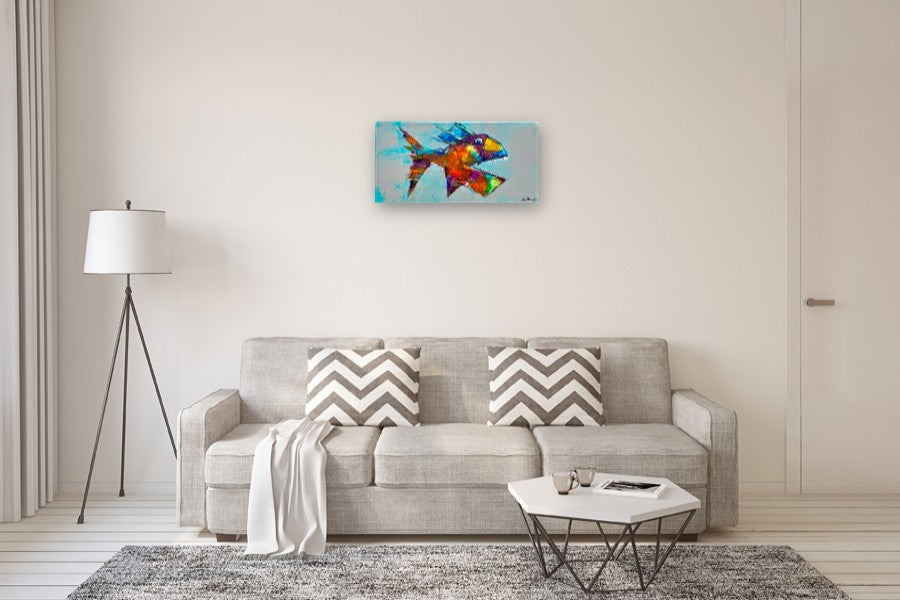 Bite Me by Allen Wittert |  In Room View of Artwork 