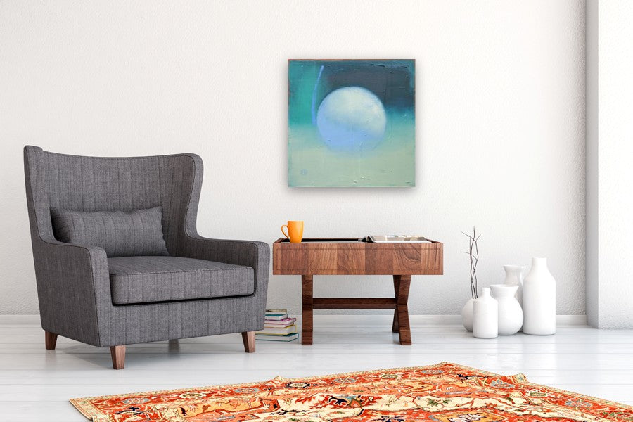 Roaring Silence by Heidi Hybl |  In Room View of Artwork 