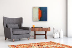 Original art for sale at UGallery.com | Interregnum Red by Heidi Hybl | $1,700 | oil painting | 24' h x 24' w | thumbnail 5