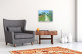 Original art for sale at UGallery.com | Top of the Hill by Janet Dyer | $800 | acrylic painting | 16' h x 20' w | thumbnail 5