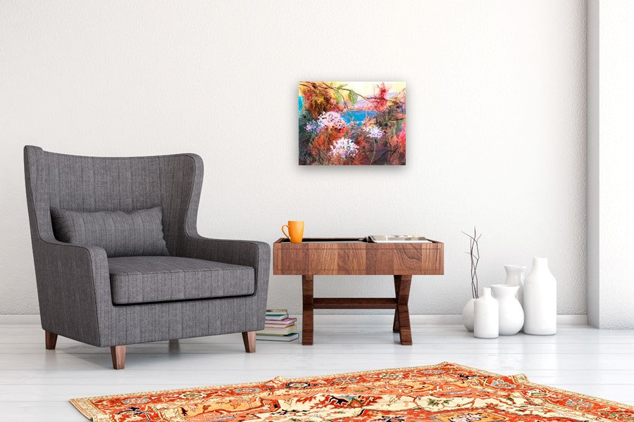 Dance of the Flowers by Melissa Gannon |  In Room View of Artwork 