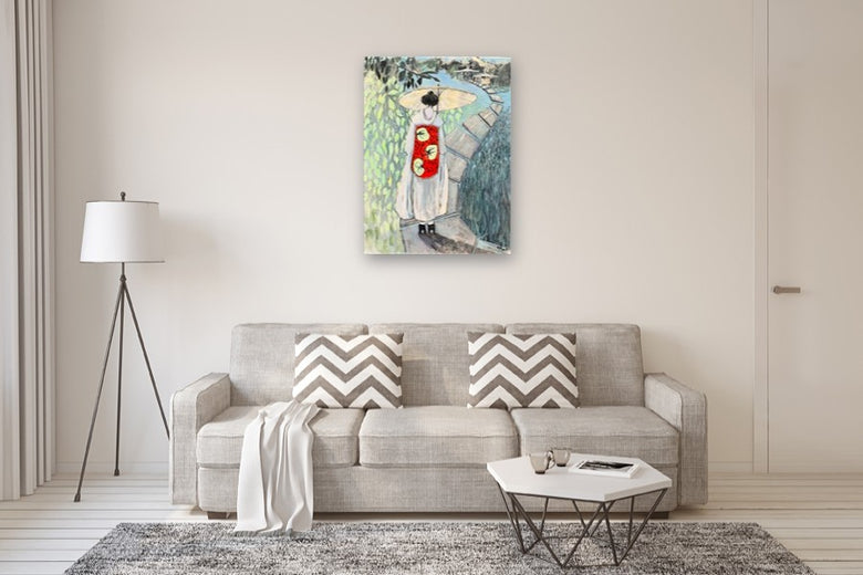 Life Path by Mary Pratt |  In Room View of Artwork 