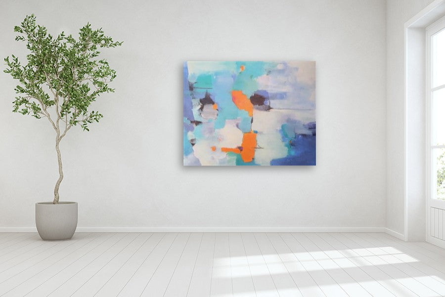 On the Bright Side by Dorothy Gaziano |  In Room View of Artwork 