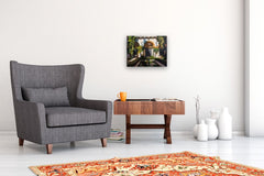Original art for sale at UGallery.com | Courtyard in Seville by Jonelle Summerfield | $750 | oil painting | 14' h x 18' w | thumbnail 5