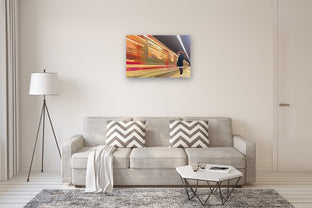 Red Line by Keith Thomson |  In Room View of Artwork 