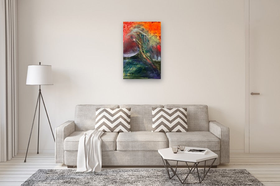 A Rescue Call by Lisa Crosby |  In Room View of Artwork 