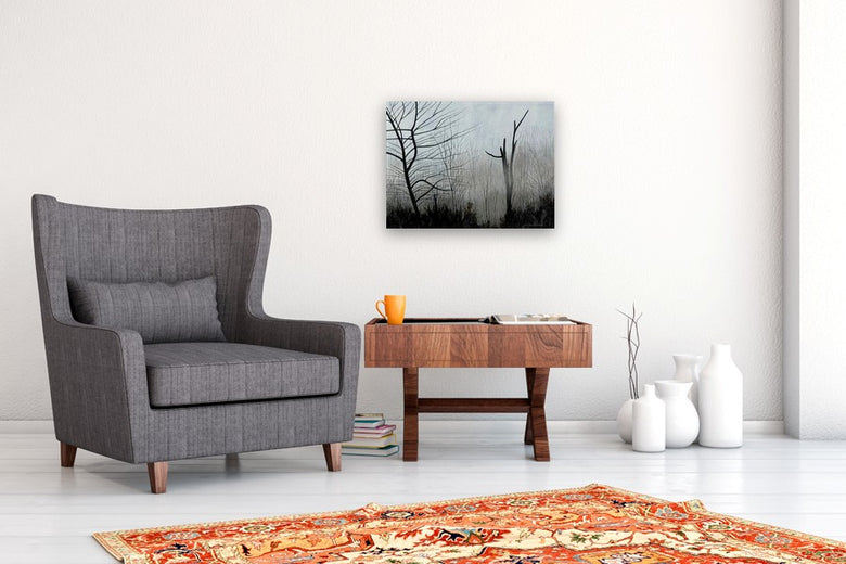 Rising Mist by Vic Roschkov |  In Room View of Artwork 