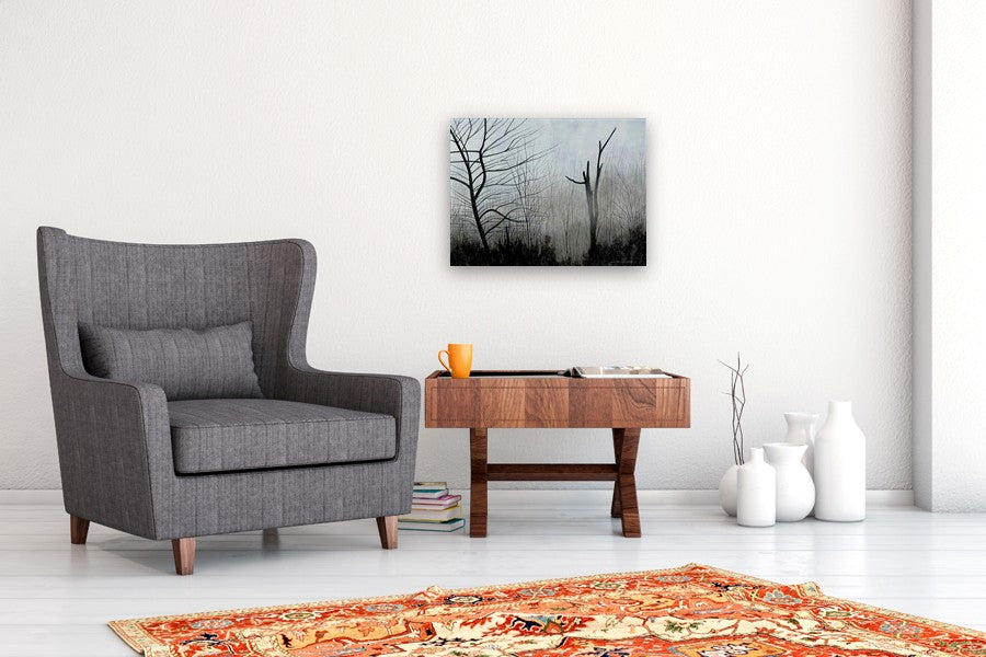 Rising Mist by Vic Roschkov |  In Room View of Artwork 