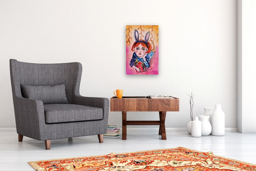 Whisper of Childhood by Evgenia Smirnova |  In Room View of Artwork 