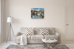 Original art for sale at UGallery.com | Memories of Rome by Faye Vander Veer | $4,375 | oil painting | 24' h x 30' w | thumbnail 5