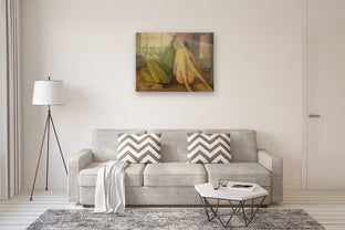 Artist and Model by Glenn Quist |  In Room View of Artwork 