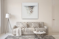 Original art for sale at UGallery.com | First Sign of Spring by Ruth LaGue | $4,800 | acrylic painting | 48' h x 48' w | thumbnail 5