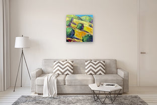 Mount Diablo Trees by James Hartman |  In Room View of Artwork 