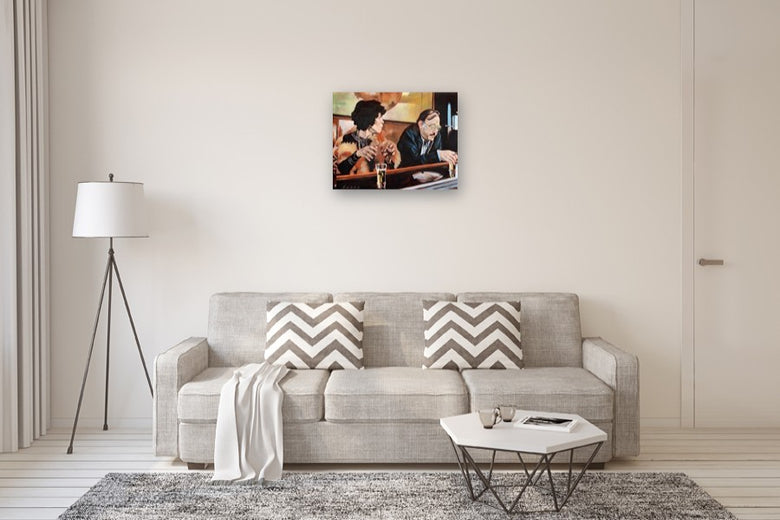 First Call by Duane Brown |  In Room View of Artwork 