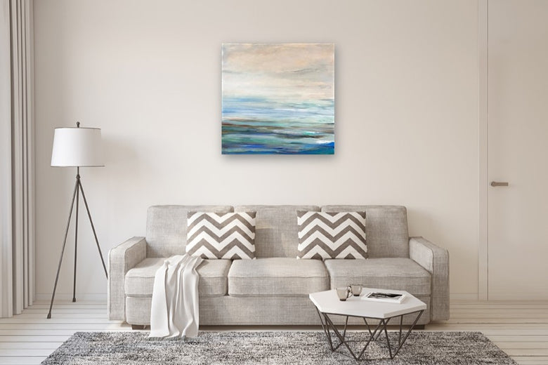 Thoughts Fade Away by Alicia Dunn |  In Room View of Artwork 