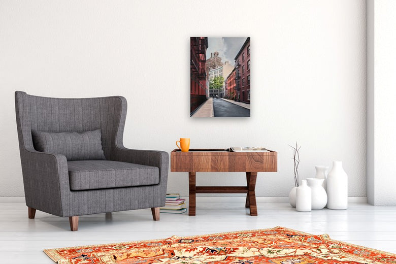 Light on Gay Street by Nick Savides |  In Room View of Artwork 