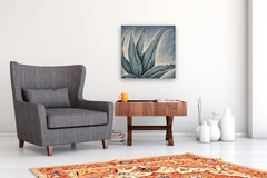 Original art for sale at UGallery.com | Soft Agave by Pamela Hoke | $1,300 | oil painting | 24' h x 24' w | thumbnail 5