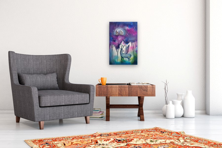 Keeper of the Night by Evgenia Smirnova |  In Room View of Artwork 
