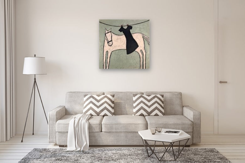 Little Black Dress by Jaime Ellsworth |  In Room View of Artwork 