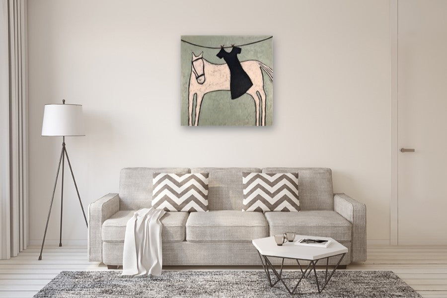 Little Black Dress by Jaime Ellsworth |  In Room View of Artwork 