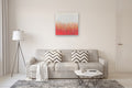 Original art for sale at UGallery.com | Early Sunset by Janet Hamilton | $2,000 | oil painting | 30' h x 30' w | thumbnail 5