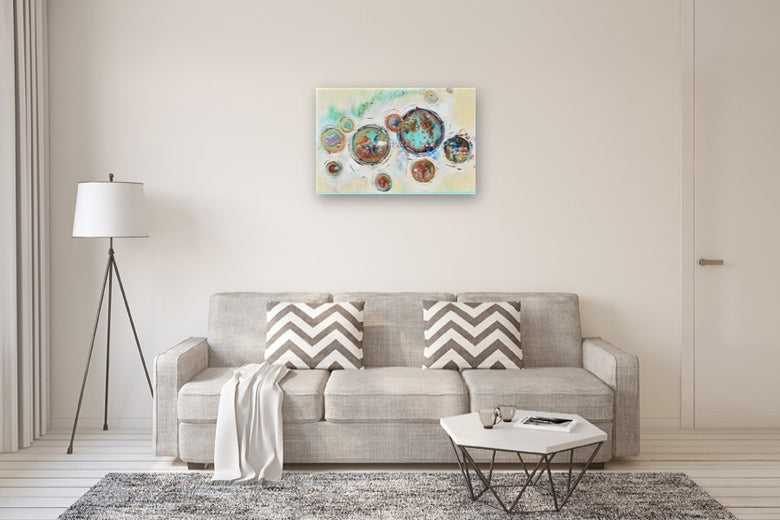 Where Light Begins by Cynthia Ligeros |  In Room View of Artwork 