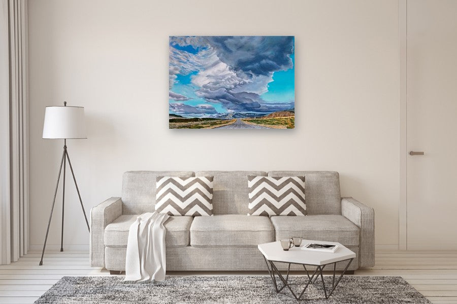 ZigZag by Renee Noel |  In Room View of Artwork 