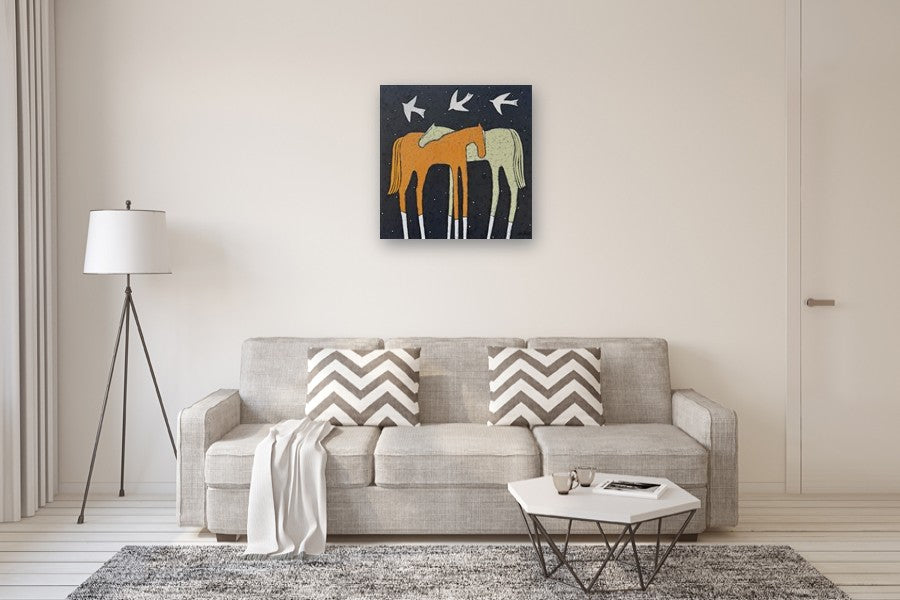 Duo by Jaime Ellsworth |  In Room View of Artwork 