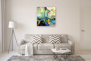 Urban Reflection by DL Watson |  In Room View of Artwork 