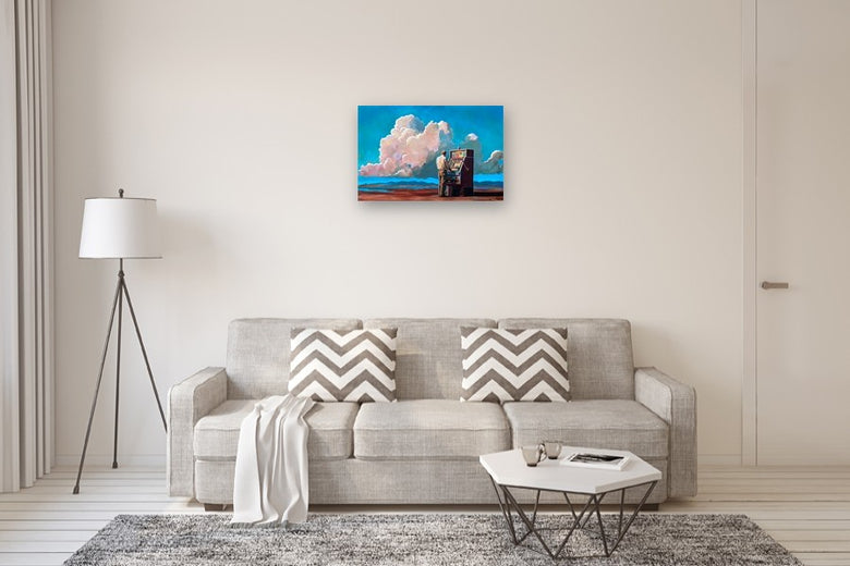 Cash Cow by Keith Thomson |  In Room View of Artwork 