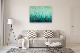 Under the Sea by Janet Hamilton |  In Room View of Artwork 