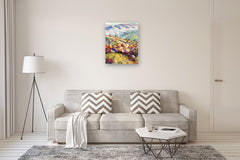 Original art for sale at UGallery.com | Afternoon Glow, Carmel Valley by James Hartman | $740 | oil painting | 30' h x 24' w | thumbnail 5