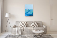 Original art for sale at UGallery.com | Distance by Jennifer Hanson | $900 | acrylic painting | 36' h x 24' w | thumbnail 5