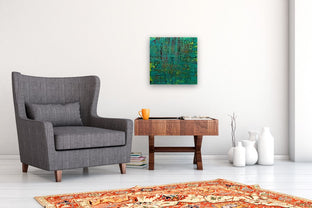 Waiting on a Friend by Alicia Dunn |  In Room View of Artwork 