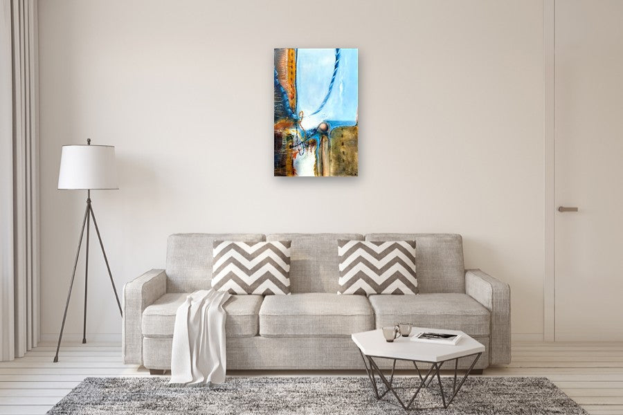 Let Go by Yamilet Sempe |  In Room View of Artwork 