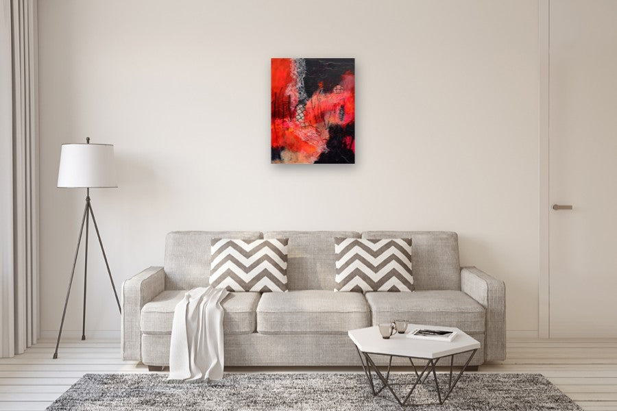Surface Tension by Linda McCord |  In Room View of Artwork 