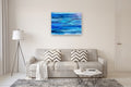 Original art for sale at UGallery.com | Moonlit Pacific by Alicia Dunn | $1,925 | acrylic painting | 30' h x 40' w | thumbnail 5