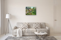 Original art for sale at UGallery.com | Morning Magic by Onelio Marrero | $1,425 | oil painting | 24' h x 30' w | thumbnail 5