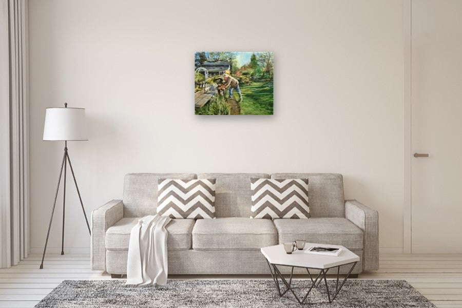 Morning Magic by Onelio Marrero |  In Room View of Artwork 