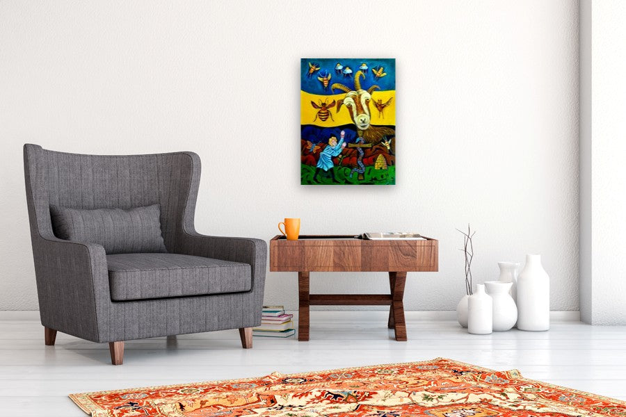 Telling the Bees by Edward McHugh |  In Room View of Artwork 