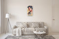 Original art for sale at UGallery.com | Deliberation by Sharon Sieben | $1,125 | acrylic painting | 30' h x 15' w | thumbnail 5