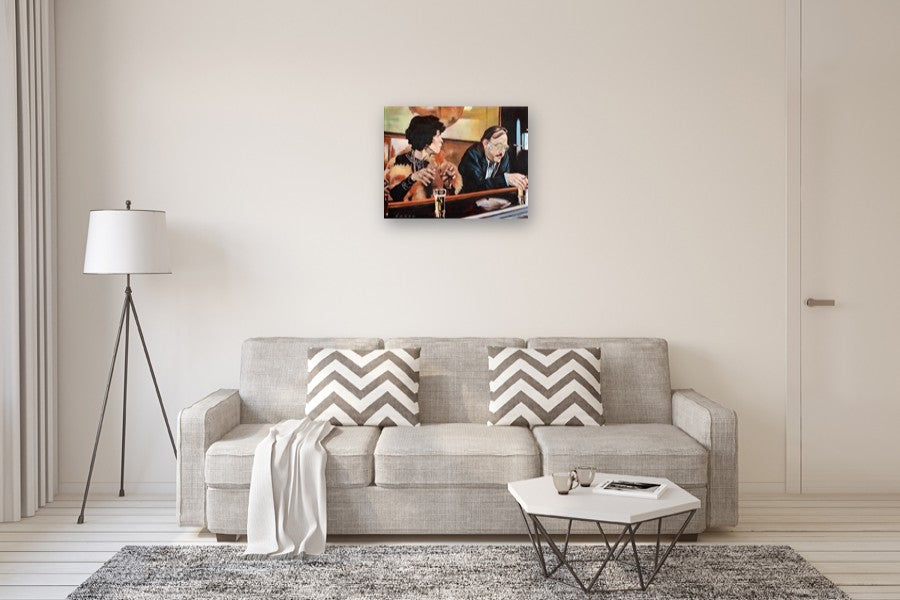 First Call by Duane Brown |  In Room View of Artwork 