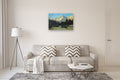 Original art for sale at UGallery.com | Mountain Forest by Shuxing Fan | $2,100 | oil painting | 24' h x 36' w | thumbnail 5