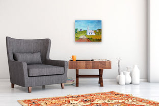 The White Church, Rumford Center by Doug Cosbie |  In Room View of Artwork 