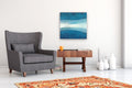Original art for sale at UGallery.com | Light Stripe by Heidi Hybl | $1,600 | oil painting | 24' h x 24' w | thumbnail 5