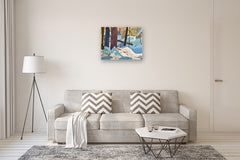 Original art for sale at UGallery.com | Colors of Winter by Robert Hofherr | $1,025 | acrylic painting | 24' h x 30' w | thumbnail 5