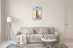 Original art for sale at UGallery.com | Out Yonder by Mary Pratt | $1,575 | oil painting | 30' h x 20' w | thumbnail 5